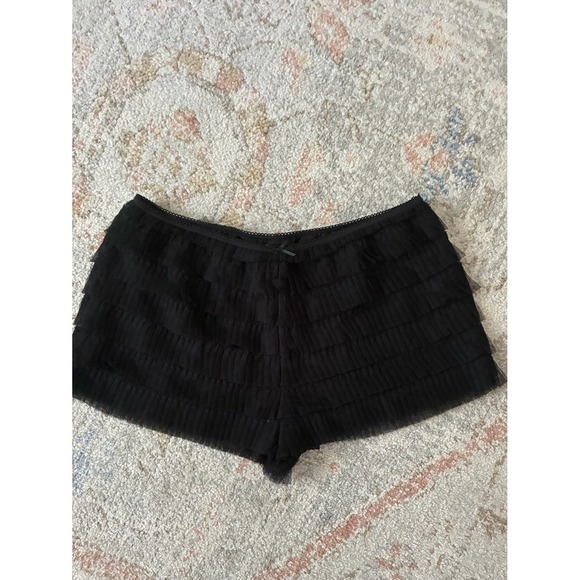 Kimchi Blue Pants - Micro length Coquette Bloomer shorts by Kimchi Blue-Size L